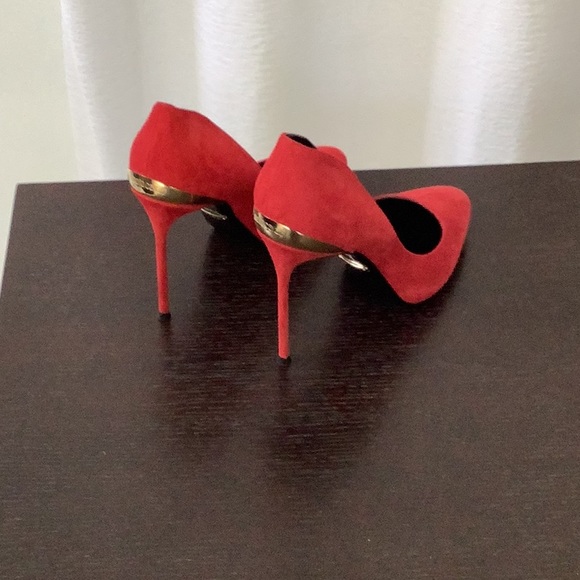 Roberto Cavalli high heels shoes, sz 40, color red - Picture 2 of 4